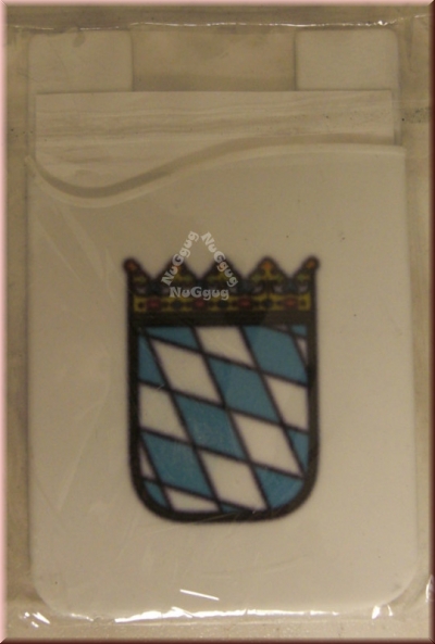 Scheckkarten-​​Etui Smartphone "Wappen", weiß, Softcover, Kartenhalter, Visitenkartenhalter