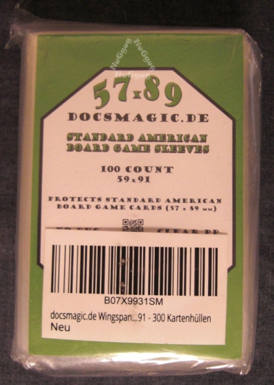 Sammelkarten Hüllen, docsmagic Card Sleeves, 300 Stück, 59 x 91 mm, Kartenhüllen