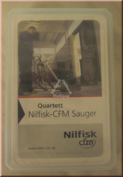 Quartett Nilfisk-CFM Sauger