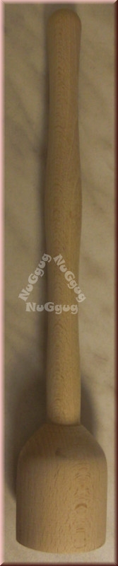 Kartoffelstampfer Buche, 30 cm, Durchmesser 55 mm, Stampfer, Krautstampfer