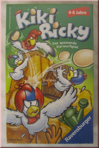 Kiki Ricky das spannende Eierwurfspiel von Ravensburger