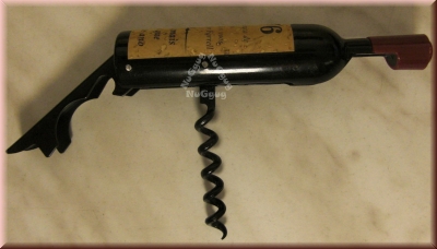 Korkenzieher Weinflasche Jahrgang 1976, selten, Flaschenöffner
