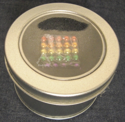 Prestiq Neodym magnetische Stahlkugeln, bunt, 5 mm, 100 Stück
