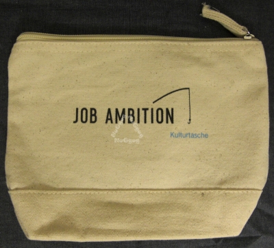 Kulturbeutel "Job Ambition", ​Baumwolle, Kosmetikbeutel