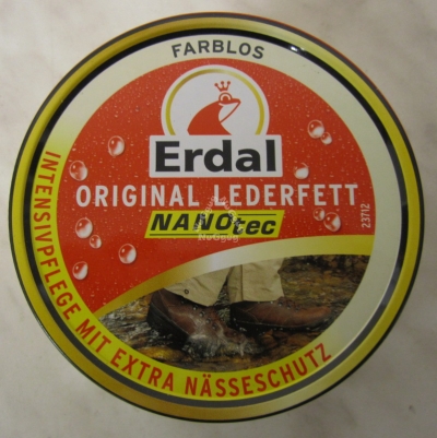 Lederfett farblos, 150ml, Nanotec, von Erdal