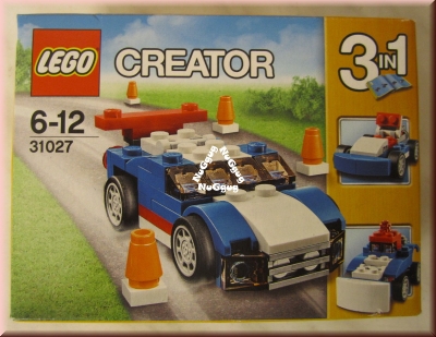 Lego Creator 31027, 3in1 blauer Rennwagen