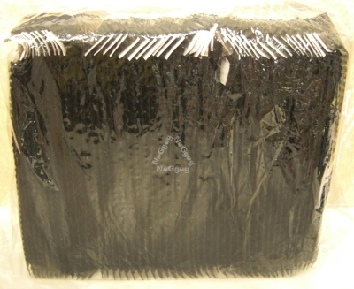 Luftpolsterumschläge schwarz, 50 Stück, 18 x 13 cm, selbstklebend
