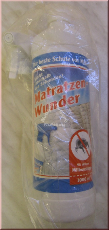 Matratzenwunder, Matratzenreiniger, 1 Liter, mit Milbenstopp