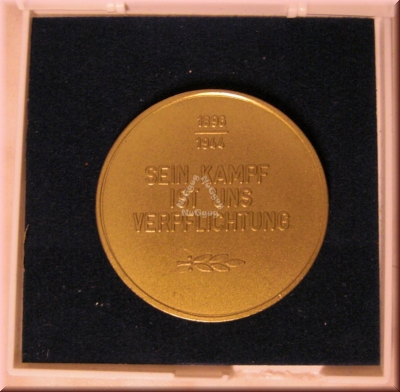 Münze "Kampfgruppenhundertschaft Erich Köhn", Medaille