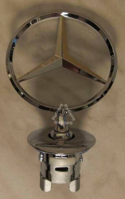 Mercedes Stern Chrom für W211, W212, W213 E-Klasse, W221, W222 S-Klasse, W204, W205 C-Klasse