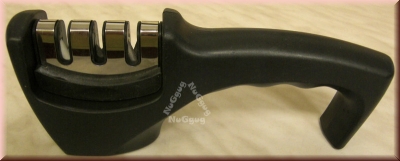 Messerschärfer Ideemax, manueller 3-Stufen Messerschleifer, Knife Sharpener