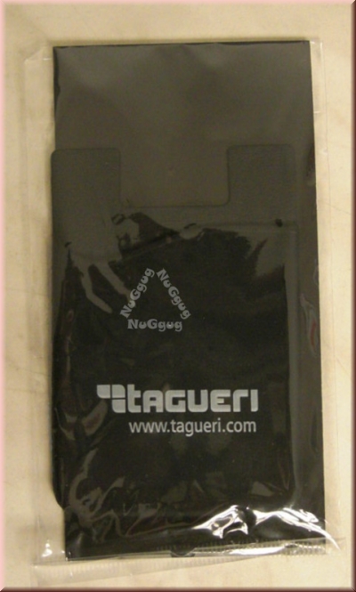 Mobile Card Holder "tagueri", Smartphone Kartenhalter, Silikon, schwarz