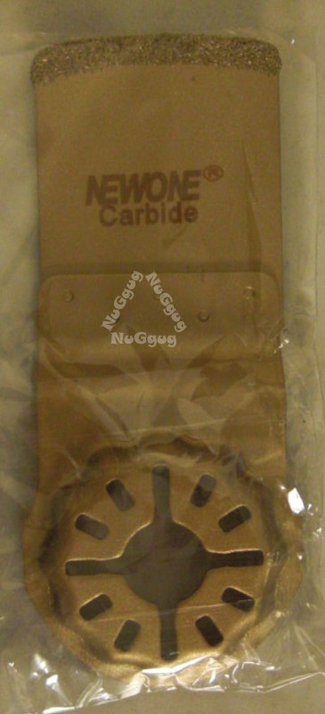 New One Carbide gebogen, Hartmetall Tauch-​Sägeblatt für Multitool
