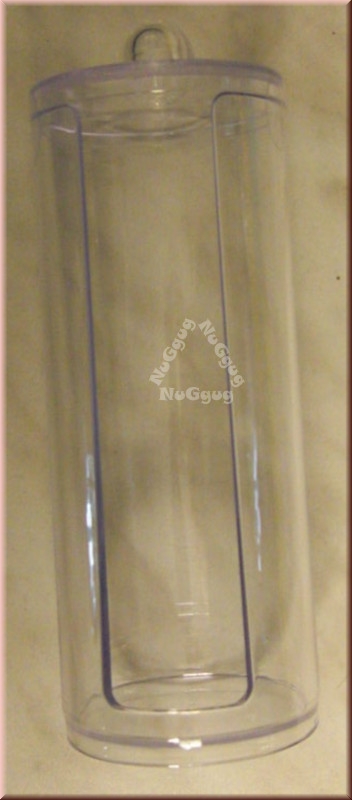 Kaffeepadhalter, transparent, Kunststoff, 19 x 7 cm, Kaffeekapselhalter