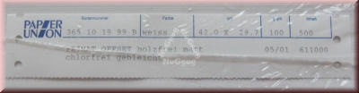 Kopierpapier A3 Papier Union Primat Offset matt, weiss, 100 g/m², 500 Blatt, Druckerpapier