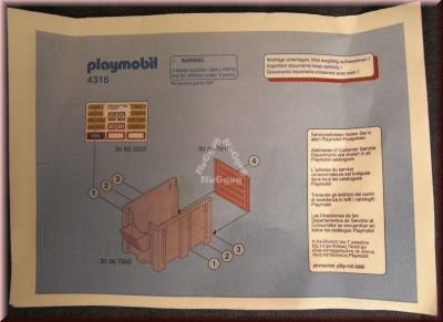 Playmobil 4316, Transportbox mit Pferd
