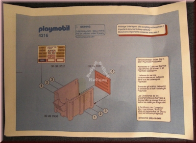 Playmobil 4316, Transportbox mit Pferd