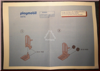 Playmobil 4475, Hafenarbeiter mit Sackkarre