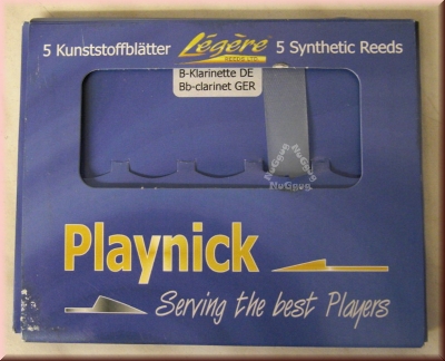 Playnick B-Klarinette DE Kunststoffblatt