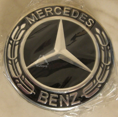 Radnabenabdeckungen Mercedes Benz, 4 Stück, 75mm, Felgenkappen, Nabendeckel