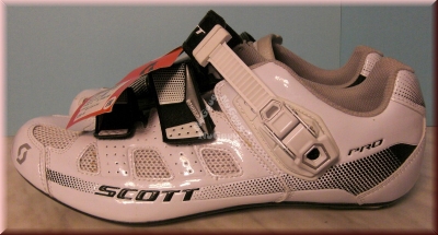 Scott Road Pro Rennradschuhe, weiss-schwarz, Größe 44