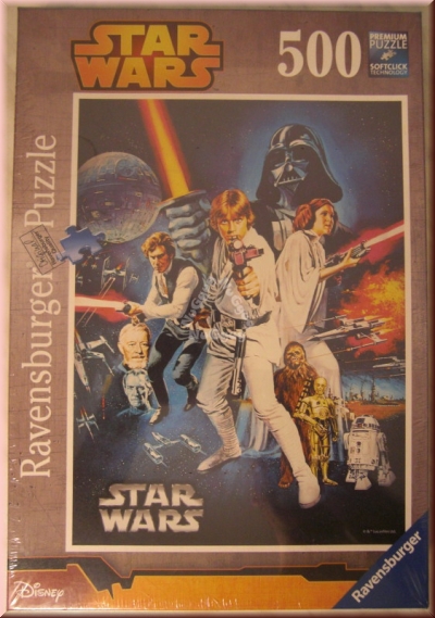 Puzzle "Star Wars", 500 Teile, Artikelnummer 146628, von Ravensburger