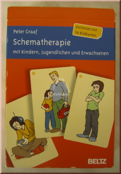 Peter Graaf Schematherapie mit Kindern, Jugendlichen und Erwachsenen, 56 Bildkarten + Booklet
