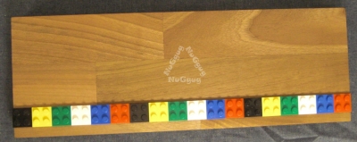 Schlüsselbrett Play "Lego" bunt, Massivholz, Holz