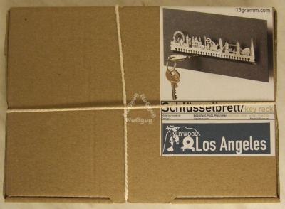 Schlüsselbrett "Los Angeles Skyline" von 13gramm