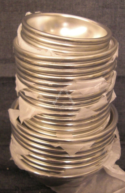 Dipschalen Set, Schälchen aus Aluminium, 28 Stück, Saucenschälchen