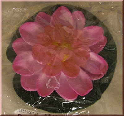 Seerose aus Schaumstoff, Lotusblüte, Teich Deko, von Kentop