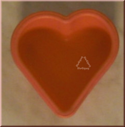 Silikonform "Herz", pink, Back-​, Pralinen-​​​​ und Schokoladen Form, Silikon, von Lurch
