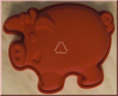 Schwein, Back-​, Pralinen-​​​ und Schokoladen Form, Silikon