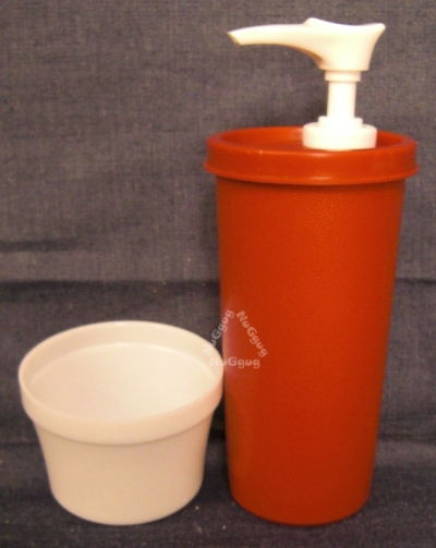 Tupperware Pump Spender "Ketchup", selten