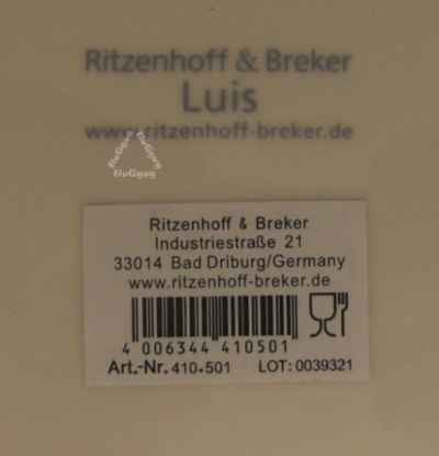 Speiseteller "Luis", 26,5 cm, 6 Stück, von Ritzenhoff & Breker, Hirsch, Jäger, Förster