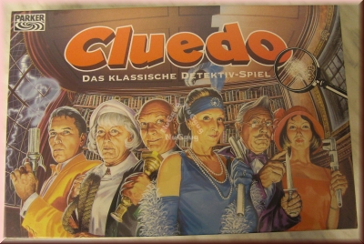 Cluedo - Das klassische Detektiv-Spiel, Brettspiel, von Parker