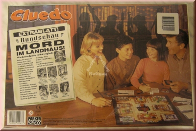 Cluedo - Das klassische Detektiv-Spiel, Brettspiel, von Parker