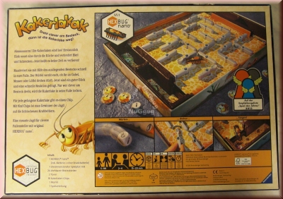 Kakerlakak, Aktions Brettspiel, von Ravensburger