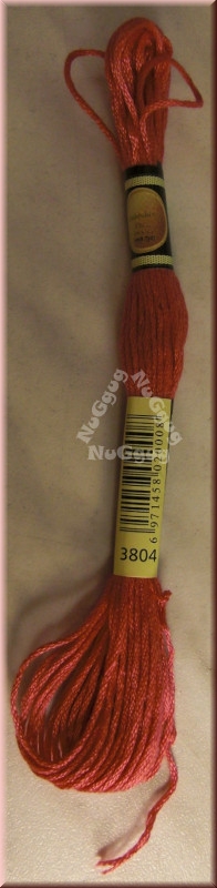 Stickgarn/Sticktwist Fligatto, 8 Meter, Farbe 3804 alpenveilchenrosa dunkel