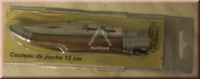 Taschenmesser Laguiole Bougna Coutea de poche, 12 cm, Echtholzgriff