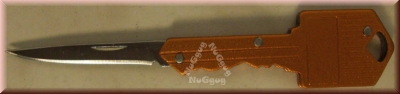 Taschenmesser Schlüssel, orange, Paketmesser, Brieföffner