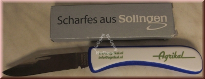 Taschenmesser "Scharfes aus Solingen", Edelstahl/Kunststoff, Klappmesser