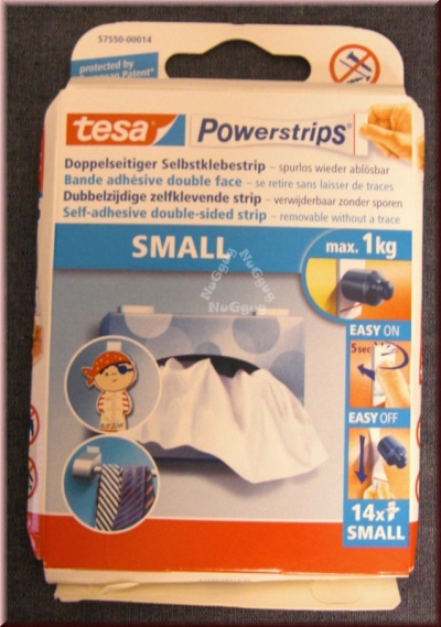 Tesa Powerstrips small, 14 Stück