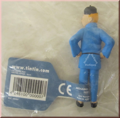 TinTin "Tim blauer Lotus", Tim und Struppi Sammelfigur