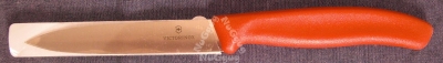 Universalmesser von Victorinox 67701, Edelstahl, 21 cm, Kunststoff, rot, Gemüsemesser