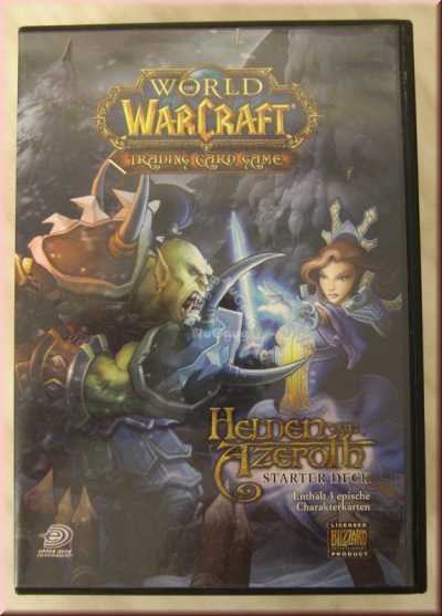 World of Warcraft "Helden von Azeroth" Starter Deck, 1. Auflage, deutsche Ausgabe