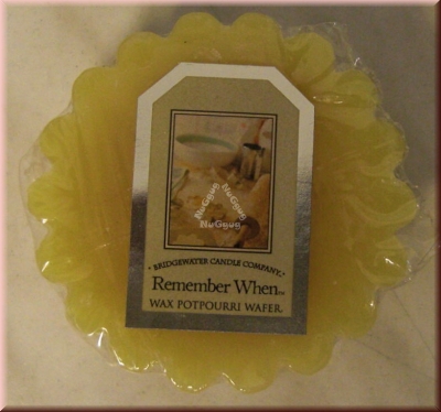 Duftmelt "Remember When", Wax Melts, Duft Tarts, Duftwachs