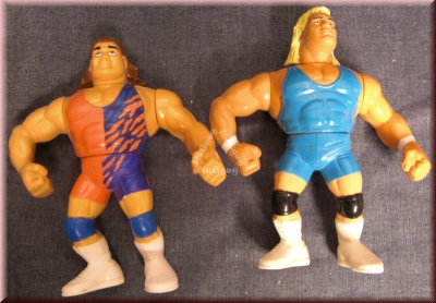 Hasbro WWF Wrestling Figuren Mr Perfect und Scott Steiner