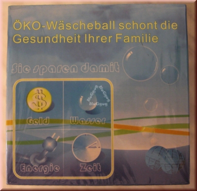 Waschball, Öko-Wäscheball, Wasch-Kugel