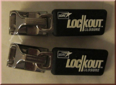 Gore Lockout Closure Zipper, 2 Stück